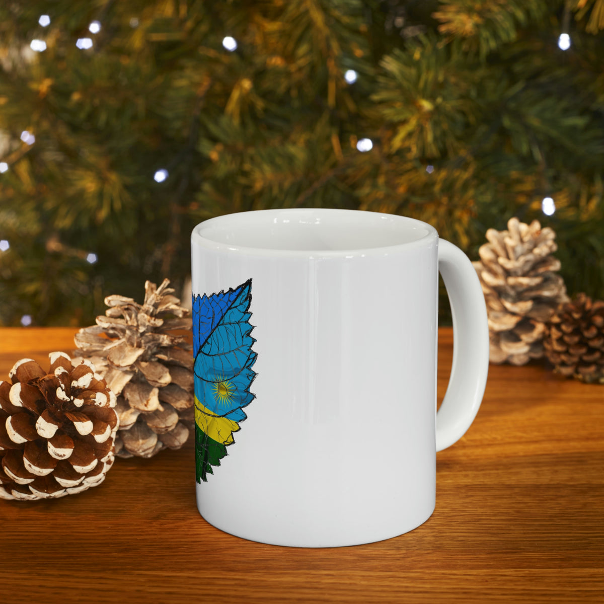 Thee my country Congo Rwanda Ceramic Tea, Coffee, Mug 11oz